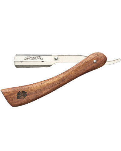 Rasoir Barber Captain Cook Manche Bois