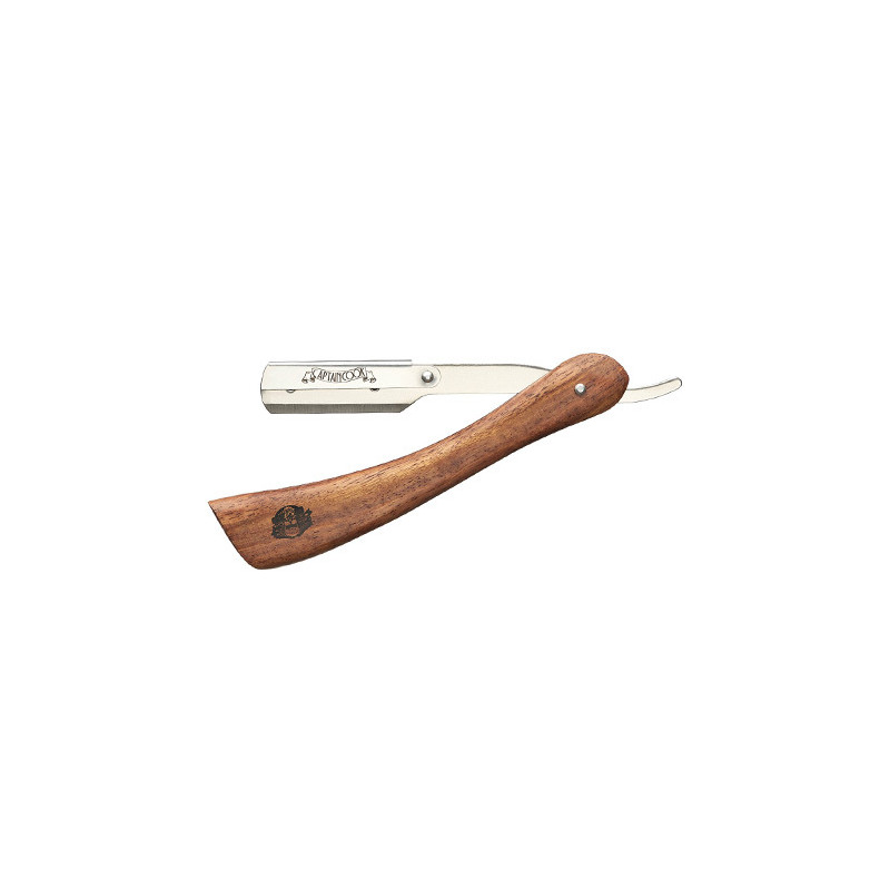 Rasoir Barber Captain Cook Manche Bois Rasoir Barber Captain Cook Manche Bois