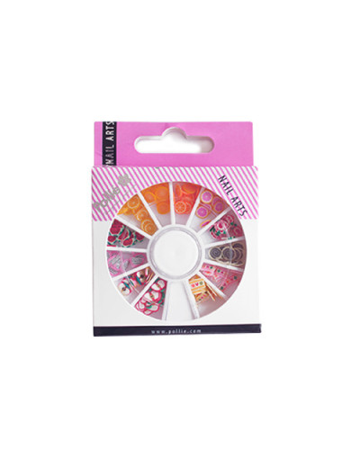 Roue Nail Art Fleurs et Fruits 144 U