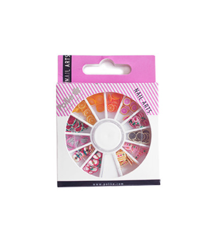 Roue Nail Art Fleurs et Fruits 144 U