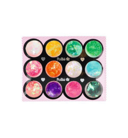 Paillettes Ecailles Multi Couleur x12 - Pollié