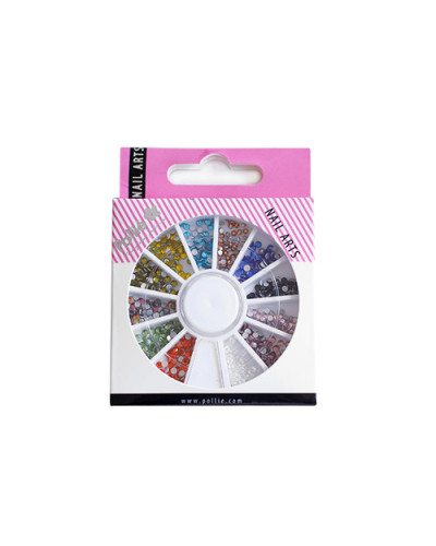 Roue de Strass Rhinestone Nail Art (600 pièces)
