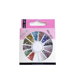 Roue de Strass Rhinestone Nail Art (600 pièces)