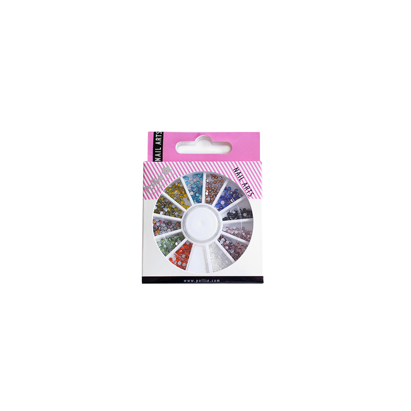 Roue de Strass Rhinestone Nail Art (600 pièces)