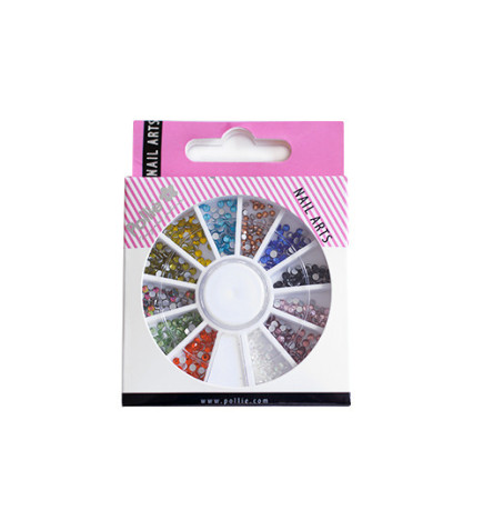 Roue de Strass Rhinestone Nail Art (600 pièces)
