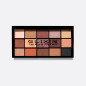 Palette Fards à Paupières 872B "Toffee" 15 Teintes