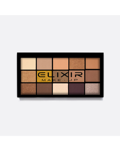 Palette Fards à Paupières 872E "Champagne" 15 Teintes