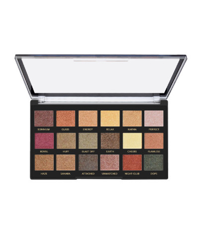 Palette Fards à Paupières 18 Couleurs Irisées 777F Elixir