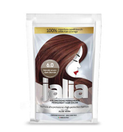 Kit de Coloration Permanente JALIA 6.0 Blond Foncé