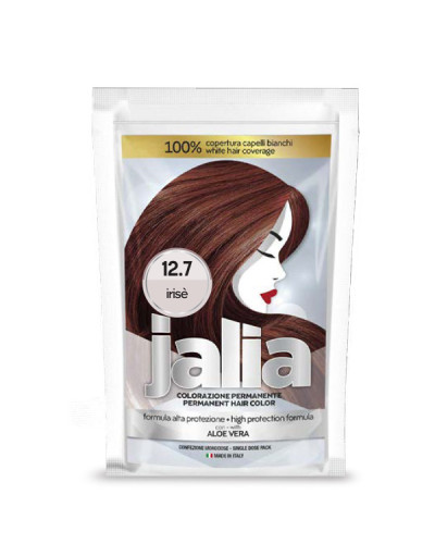 Kit de Coloration Permanente JALIA  N°12.7 Extra Blond Irisé
