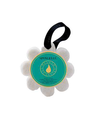 Éponge de Bain Exfoliante Infusée Herbe de Plage Spongellé 85g