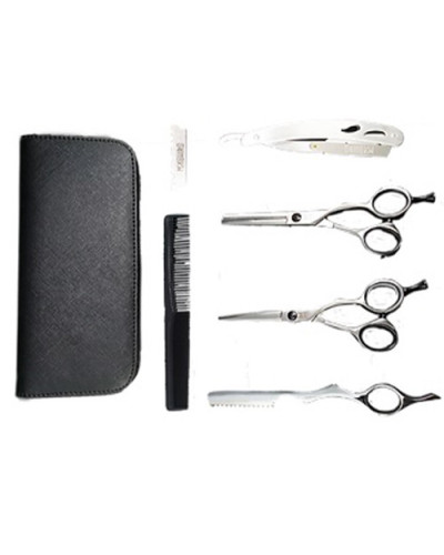 Kit Ciseaux 5,5" et Rasoirs SET IRON SCHOOL Mashiro