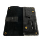 Trousse en Cuir Véritable Pour 2 Paires de Ciseaux - Petit Modèle (de 4,5" à 7") Trousse en Cuir Véritable Pour 2 Paires de Ciseaux - Petit Modèle (de 4,5" à 7")
