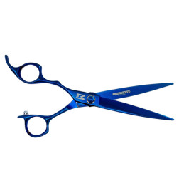 Ciseaux de Coupe  professionnels Gaucher Shakur Blue Titanium 6" Mashiro