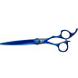 Ciseaux de coiffure professionnels Shakur Blue Titanium 7" Mashiro