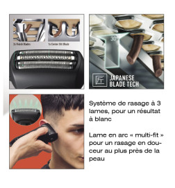 Rasoir professionnel rechargeable ER-SP20
