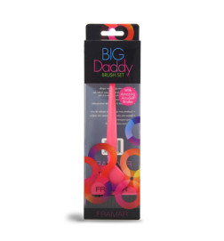 Set de 3 pinceaux larges à poils longs Big Daddy
