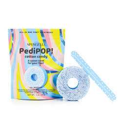 Éponge de Pédicure Infusée et Exfoliante Pedi Pop Barbe à Papa Spongellée 85g