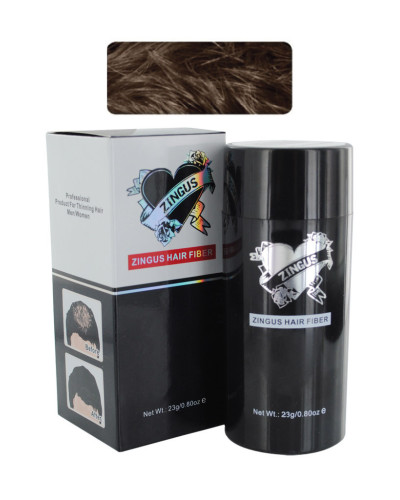 Hair Fiber Zingus Châtain Foncé