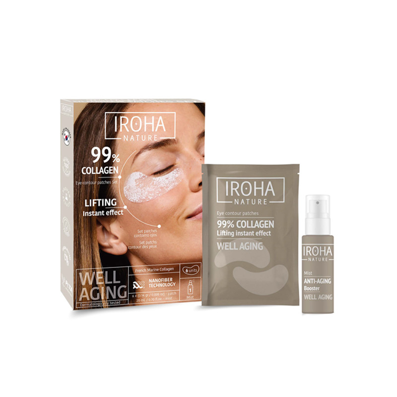 Patchs Anti-age Yeux Iroha 3 Paires