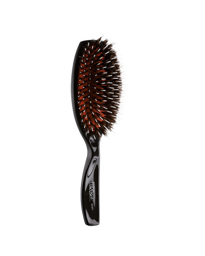 Brosse Pneumatique Picots Blancs et Sanglier Grand Modèle