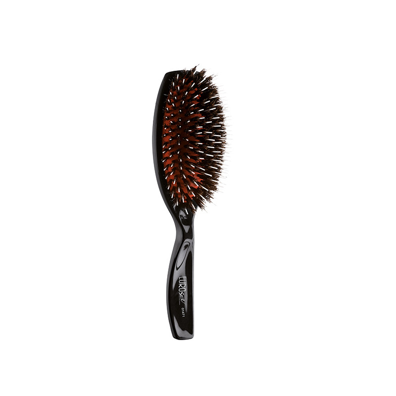Brosse Pneumatique Picots Blancs et Sanglier Grand Modèle Brosse Pneumatique Picots Blancs et Sanglier Grand Modèle