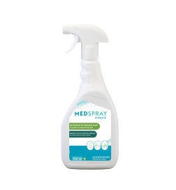 Désinfectant professionnel sans parfum Medspray Stéricid 750ml