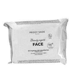 Lingettes Démaquillantes Visage et Yeux x25 Peggy Sage