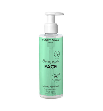 Lotion Tonique Visage Peaux Grasses Peggy Sage 200ml
