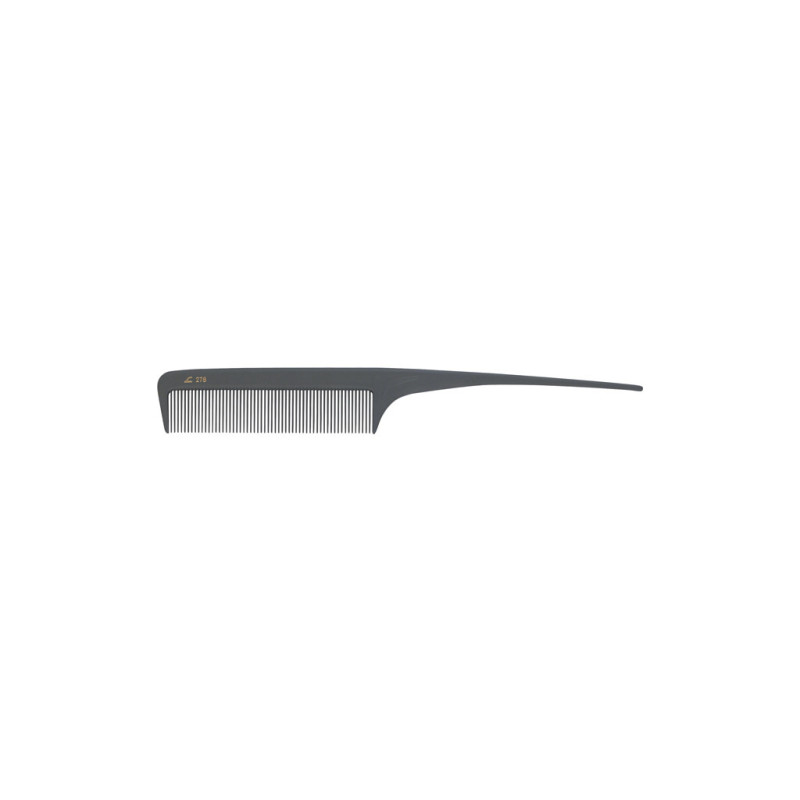 Peigne A Queue Dents Moyennes Carbone Fejic N°278 Peigne A Queue Dents Moyennes Carbone Fejic N°278