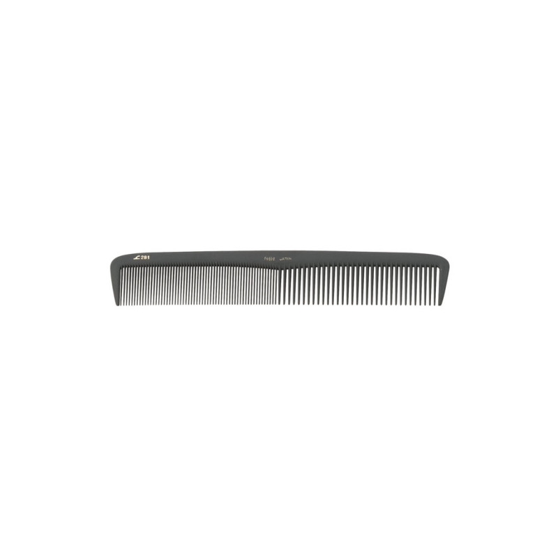 Peigne Démêloir Droit Denture Moyenne carbone Fejic N°281