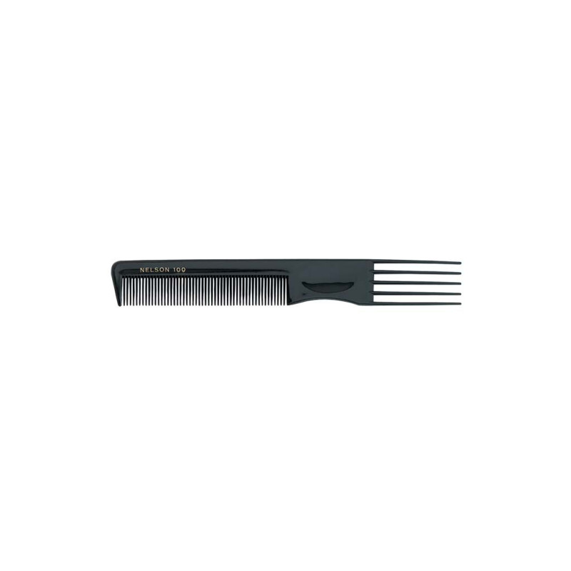 Peigne Fourchette Plastique Noir NelsonN°100