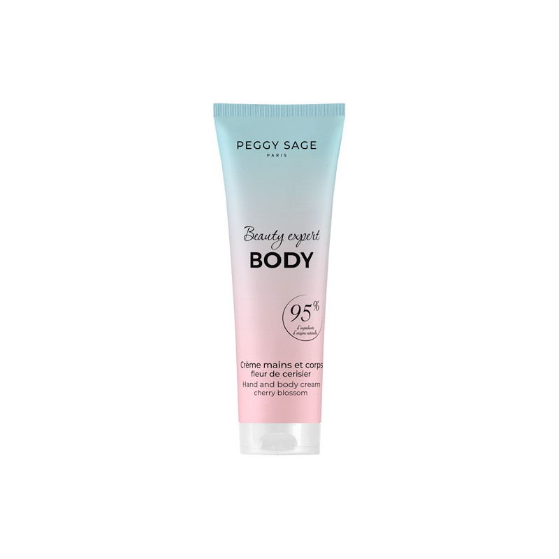 Crème mains et corps Fleur de Cerisier Beauty Expert Peggy Sage 100ml