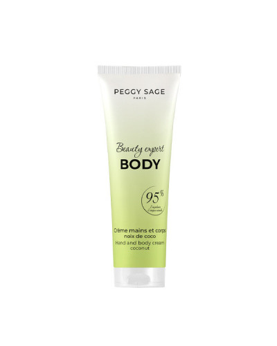 Crème mains et corps Noix de coco Beauty Expert Peggy Sage 100ml
