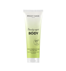 Crème mains et corps Noix de coco Beauty Expert Peggy Sage 100ml