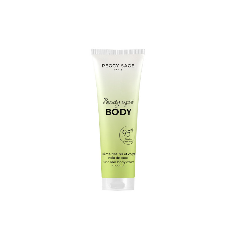 Crème mains et corps Noix de coco Beauty Expert Peggy Sage 100ml Crème mains et corps Noix de coco Beauty Expert Peggy Sage 100ml
