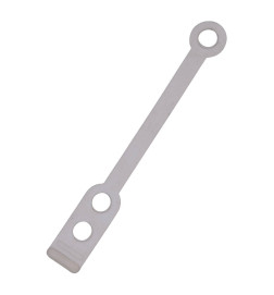 Elastique Permanente Silicone Court et Plat x50Pcs