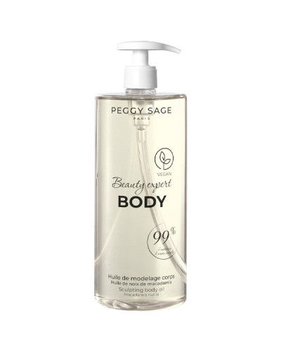 Huile de Modelage Corps Noix de Macadamia Peggy Sage 1000ml