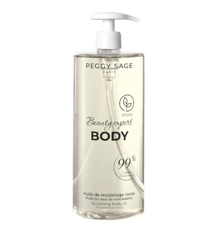 Huile de Modelage Corps Noix de Macadamia Peggy Sage 1000ml