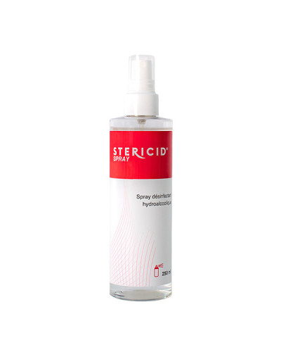 Spray Desinfactant Hydroalcoolique Stericid 250ml