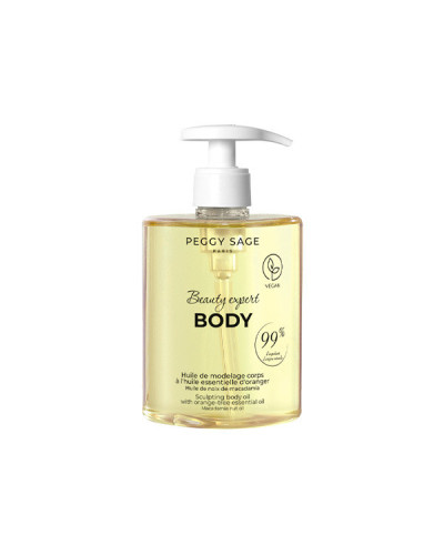 Huile de Modelage Corps à L'huile Essentielle D'Oranger Peggy Sage 500ml