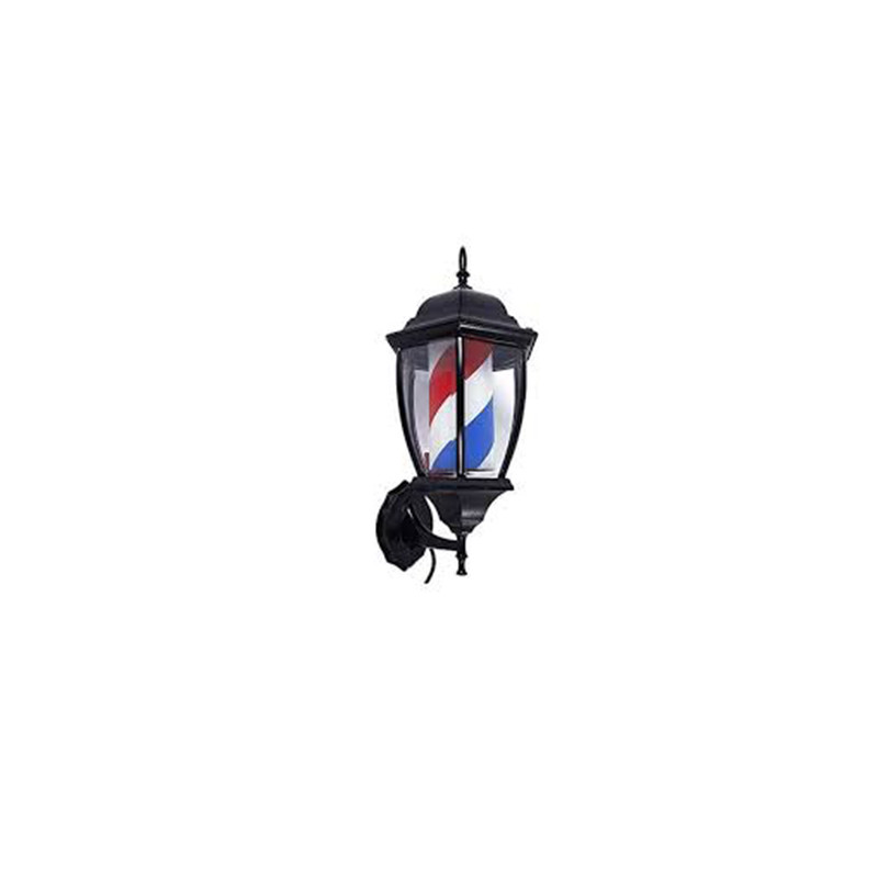 Enseigne Barbier Rotative Forme Lampadaire Enseigne Barbier Rotative Forme Lampadaire