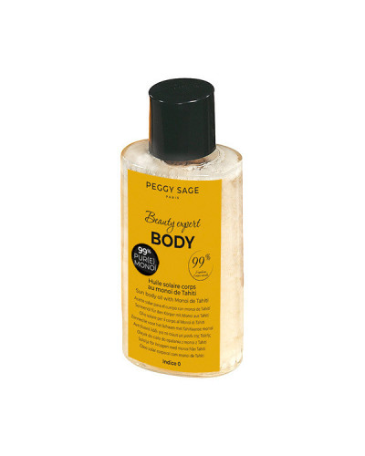 Huile Solaire au Monoï de Tahiti Peggy Sage 100ml
