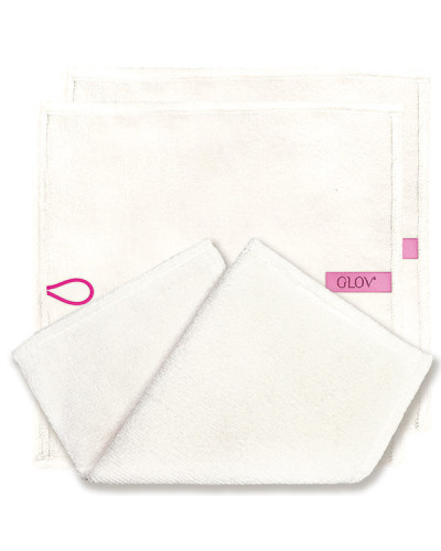 Lot de 3 Serviettes Nettoyantes et Démaquillante Visage Glov