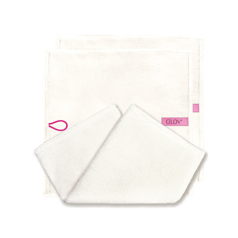 Lot de 3 Serviettes Nettoyantes et Démaquillante Visage Glov
