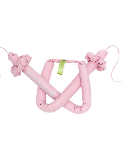 Set à Boucler Coolcurl  Sans Chaleur MIcrofibre Rose