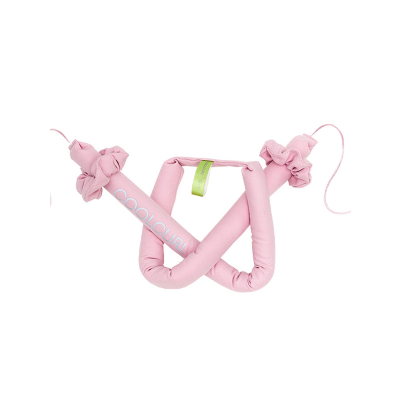 Set à Boucler Coolcurl  Sans Chaleur MIcrofibre Rose
