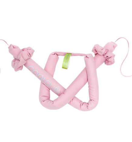 Set à Boucler Coolcurl  Sans Chaleur MIcrofibre Rose