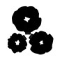 Lot de 3 Chouchous en Satin Noir S,M,L