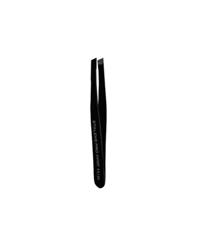 Pince à Épiler Noire Biais Sourcils 11 Type 3v Staleks